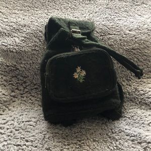 Small authentic German backpack